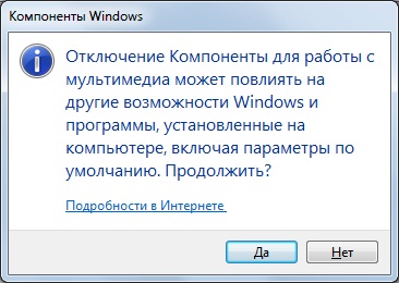 Компоненты-Windows-Предупреждение
