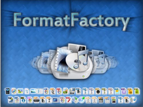 Логотип программы Фабрика форматов. Логотип Format Factory