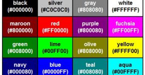 Как определить HTML код цвета? Советы начинающему вебмастеру