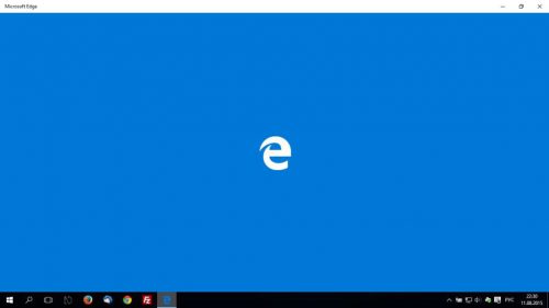 Веб-браузер Microsoft Edge в Windows 10