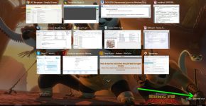 Виртуальные рабочие столы Windows 10 и переключение между открытыми программами