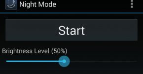 Night Mode: настройка автоматической смены яркости экрана Android