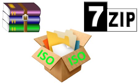 Как распаковать ISO файл на компьютере с помощью WinRAR или 7-Zip - программы, открывающие ISO