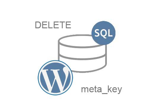 SQL запрос на удаление meta_key из базы WordPress