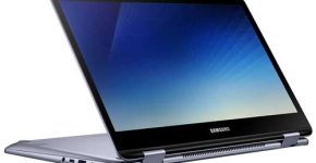 Новейший ноутбук-трансформер Samsung оснащен сканером отпечатков пальцев