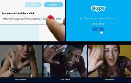 Skype позволит подключаться к чату без регистрации