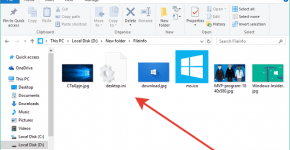 Для чего файл «desktop.ini” в папках Windows
